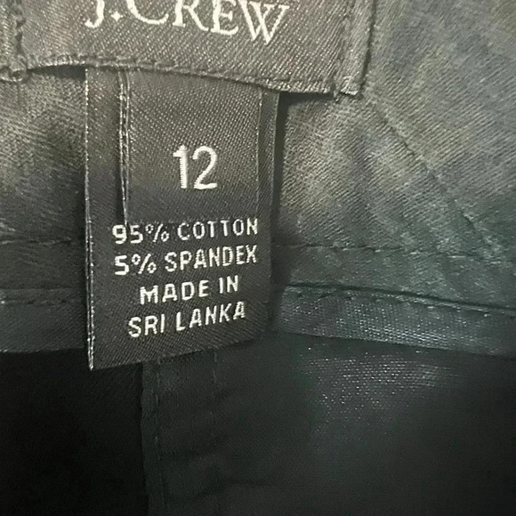 J.CREW BLACK PENCIL MIDI SKIRT - Picture 5 of 9